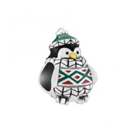 Chamilia Jewelry Chamilia Sterling Enamel Cozy Penguin Charm